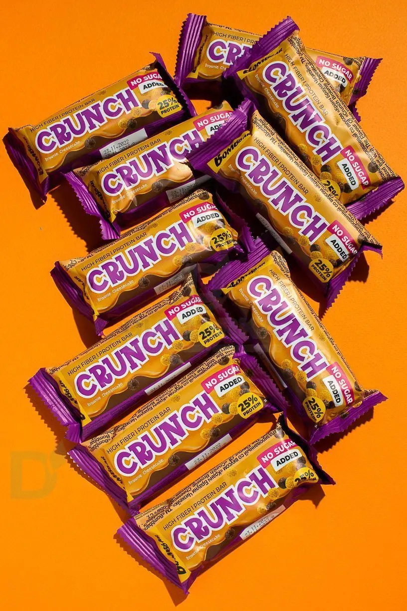 Батончик протеиновый BOMBBAR глазированный Кранч Ваниль Чизкейк 50гр. в России