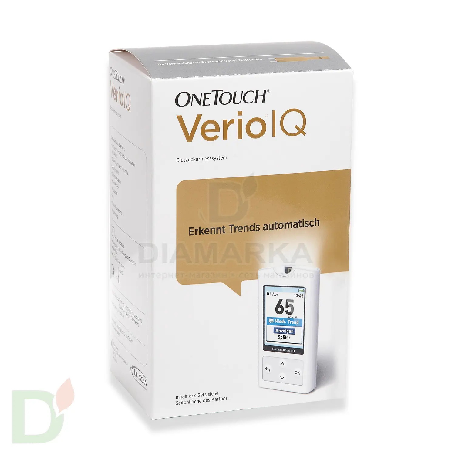 Глюкометр с цветным экраном OneTouch Verio IQ в России