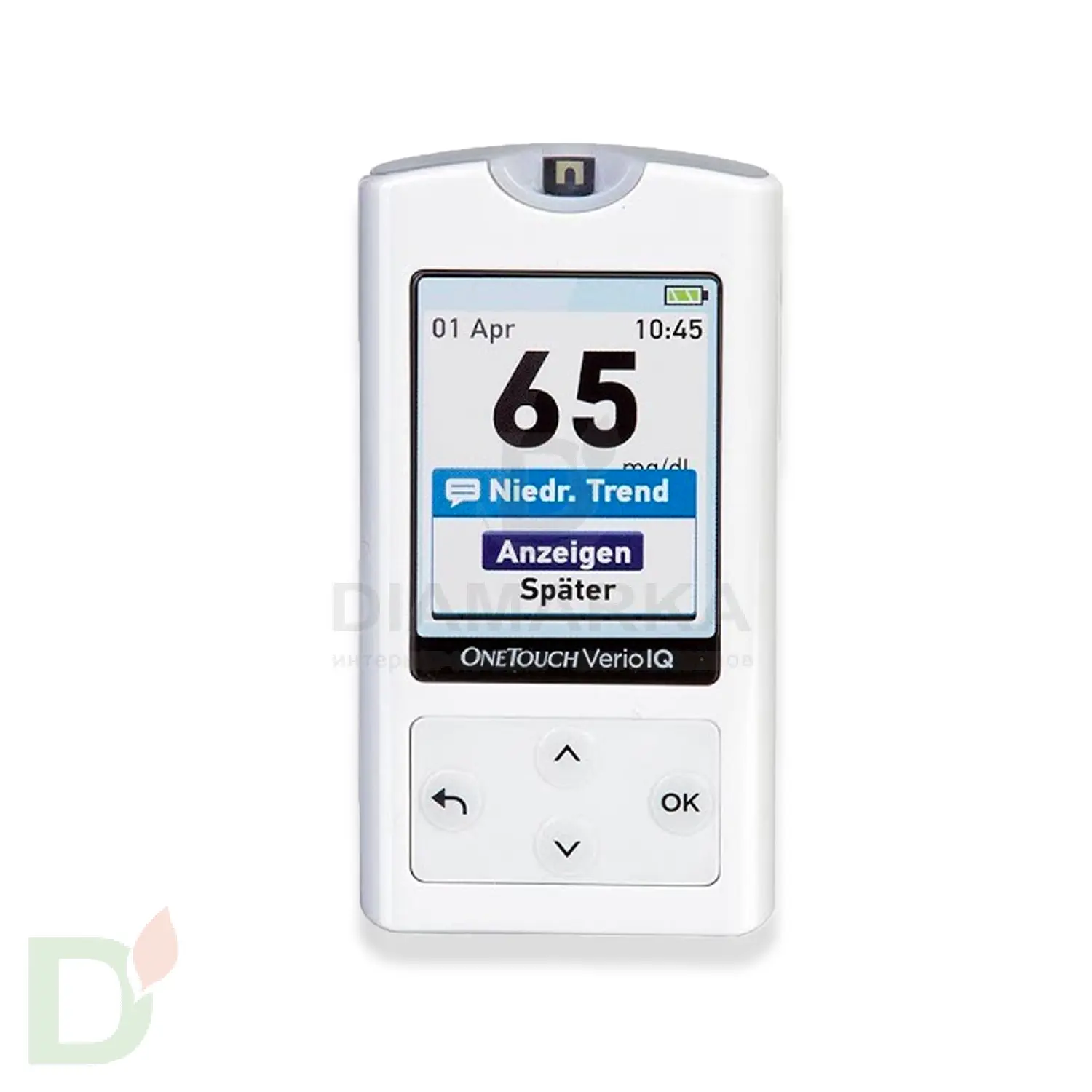 Глюкометр с цветным экраном OneTouch Verio IQ в России