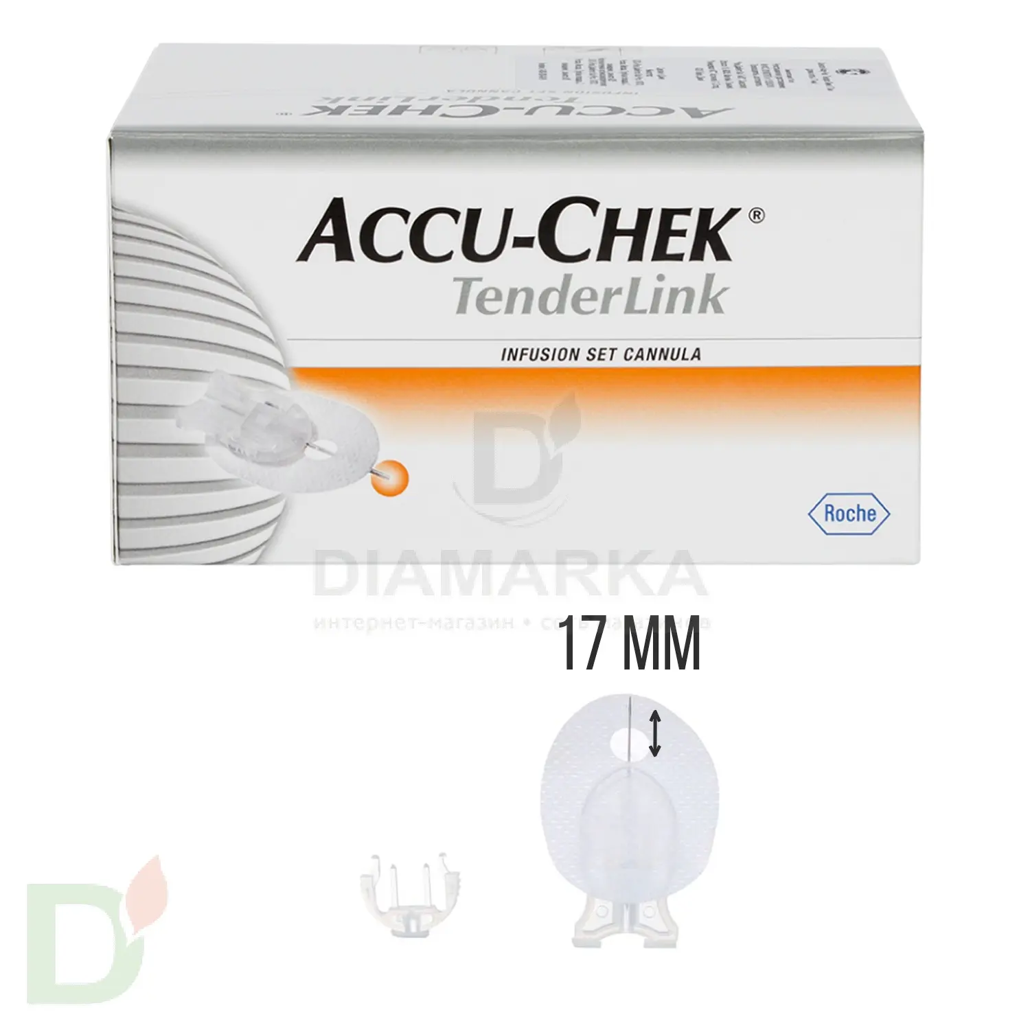 Акку-Чек ТендерЛинк, игла 17мм, 1 шт. в России