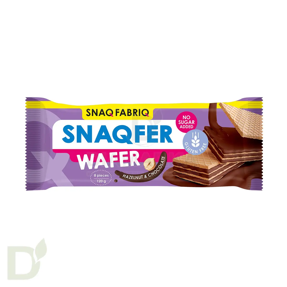 Вафли Snaq Fabriq WAFER неглазированные шоколад-фундук, 120гр в России