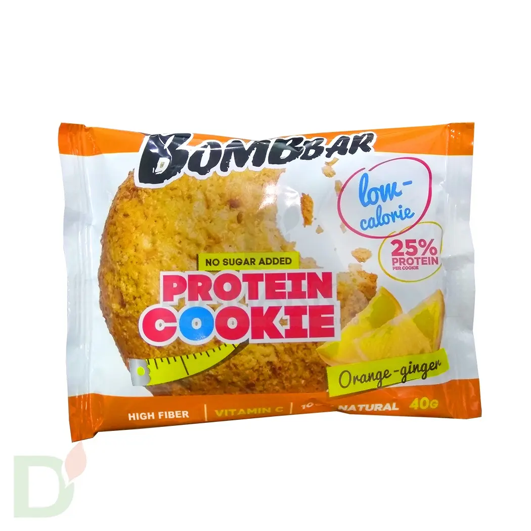 Печенье Bombbar Апельсин-имбирь 40гр.