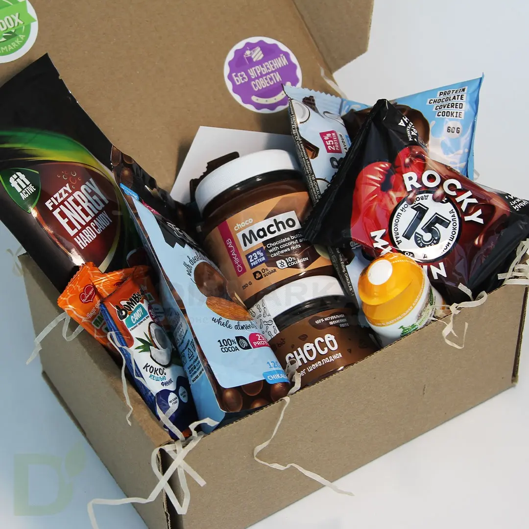 Бокс с полезными продуктами "ПП-box Без угрызений совести" в России