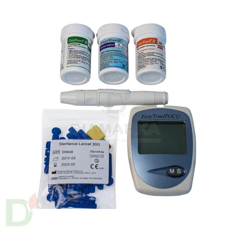 Биохимический анализатор ИзиТач (EasyTouch GCU) (глюкоза, холестерин и мочевая кислота в крови) в России