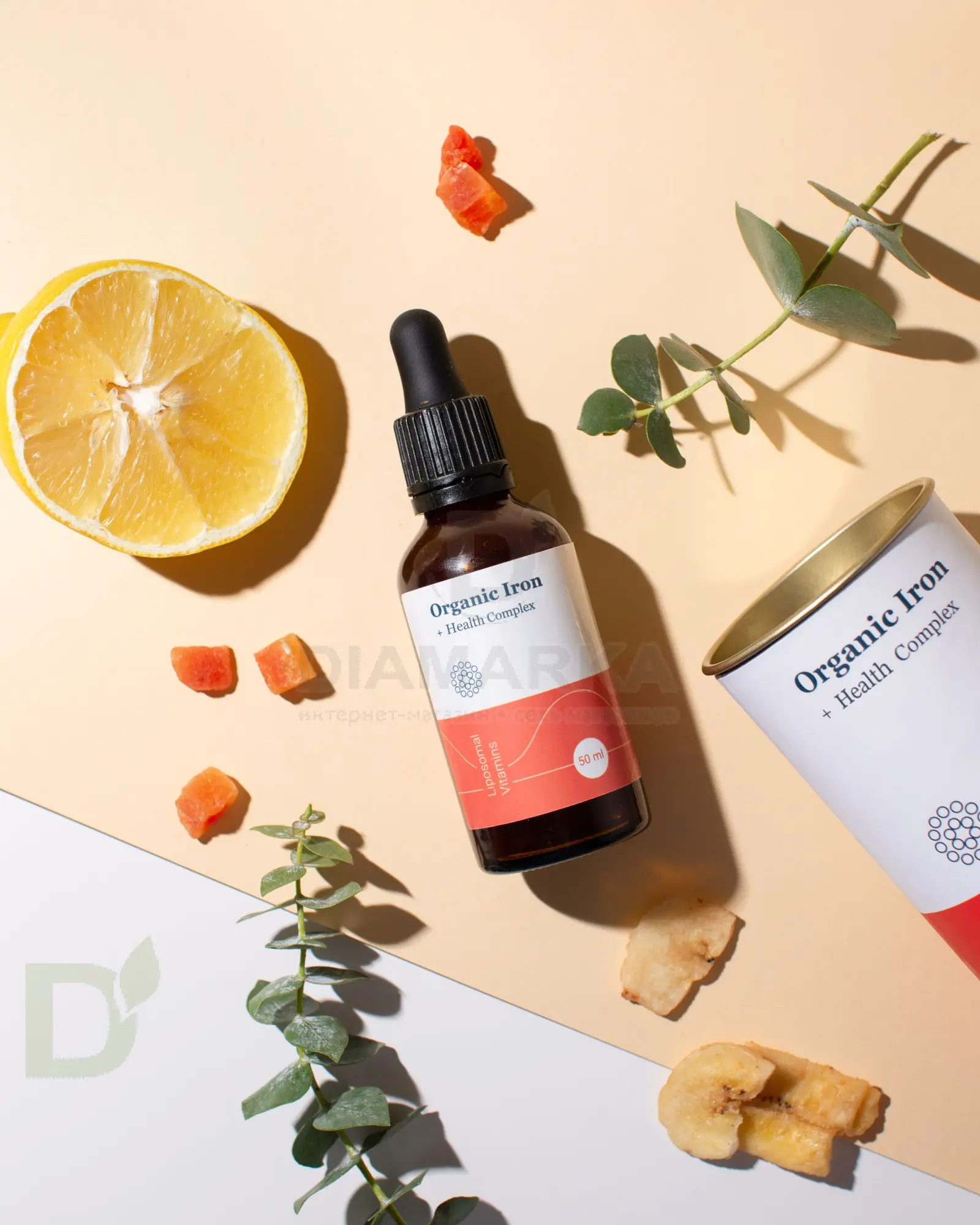 Витамины Liposomal Vitamins ORGANIC IRON 50мл флакон в России