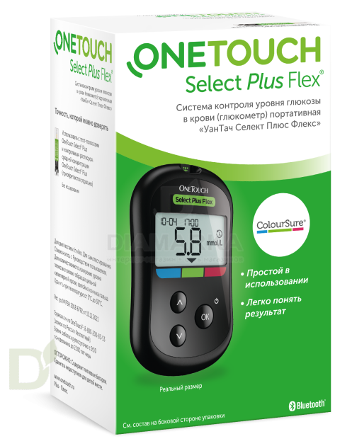 Глюкометр OneTouch Select Plus Flex