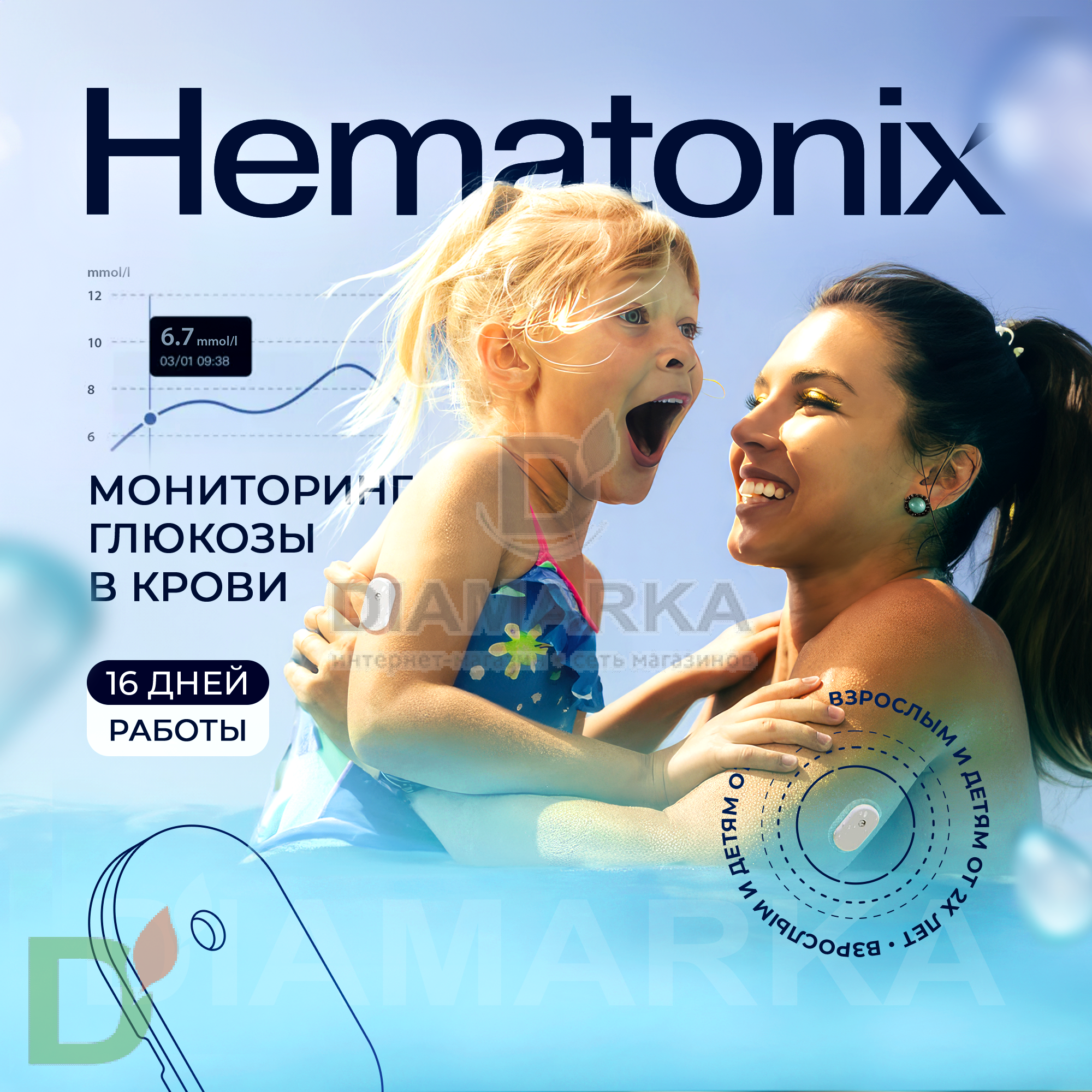 Сенсор (датчик) Hematonix GS1/Гематоникс АКЦИЯ срок 12.06.25