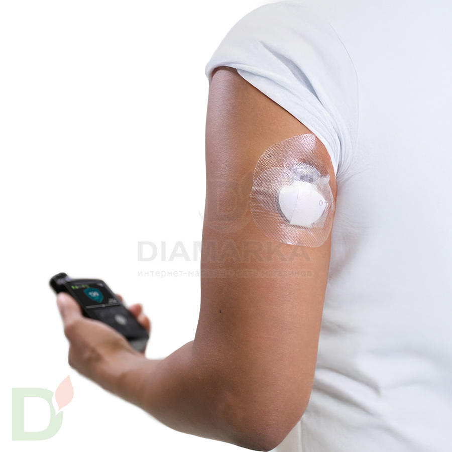 Сенсоры для измерения уровня глюкозы Энлайт ММТ-7008 (5шт, срок 23.04.24 г.)