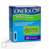 Тест-полоски One Touch Select №25