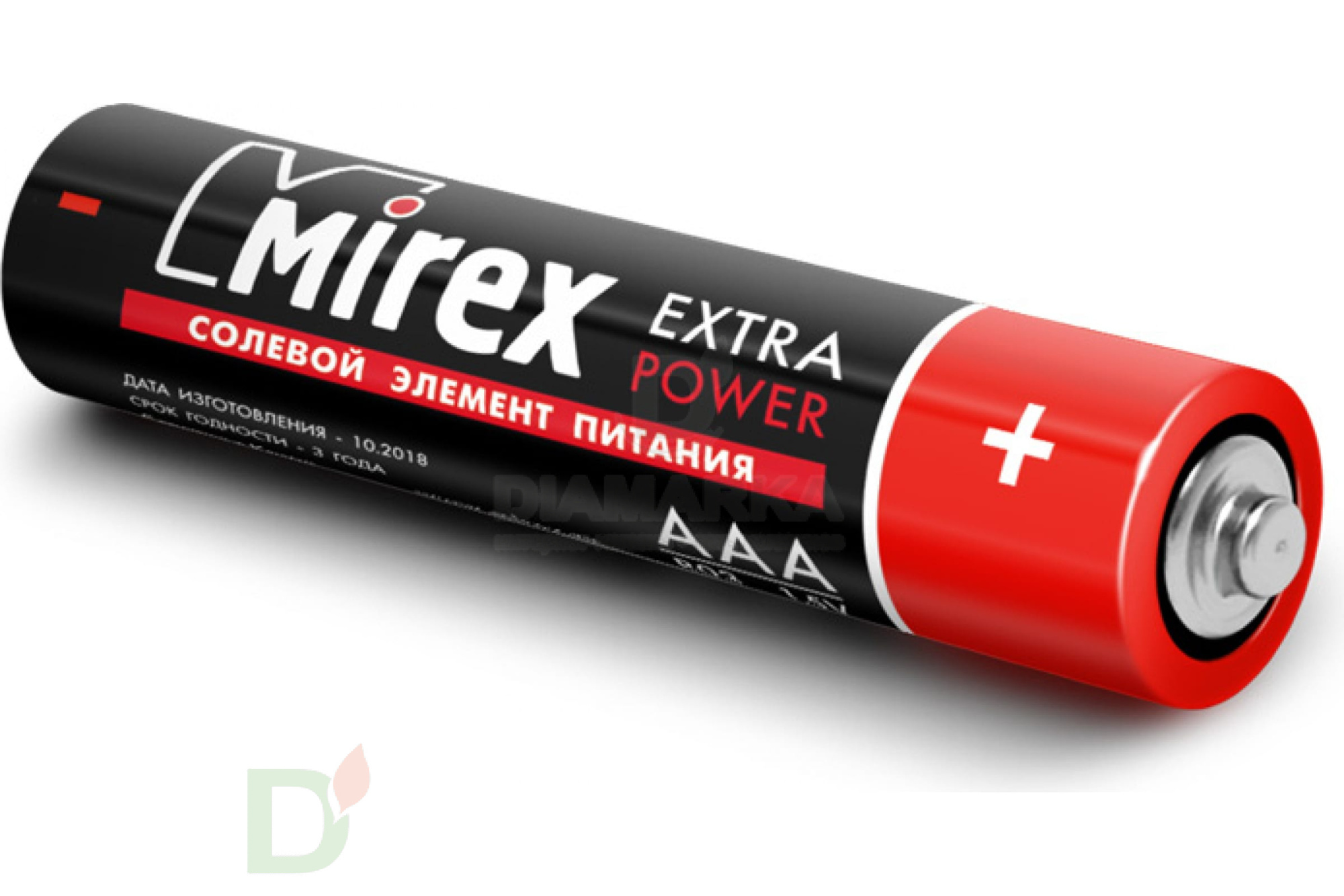 Батарейка солевая Mirex R03 / AAA 1,5V  блистер 4 шт