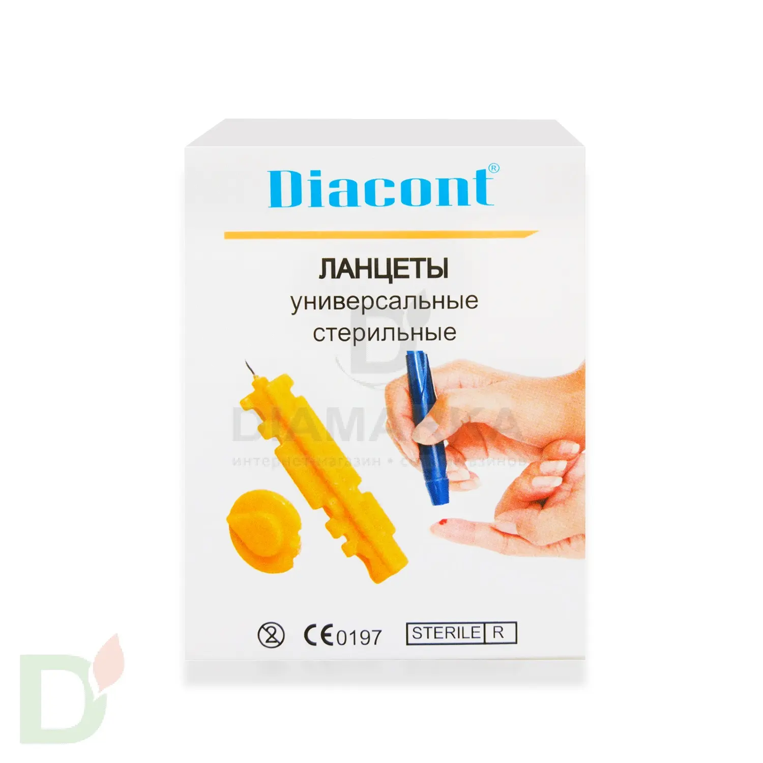 Ланцеты Диаконт (Diacont) универсальные № 50 (30G)