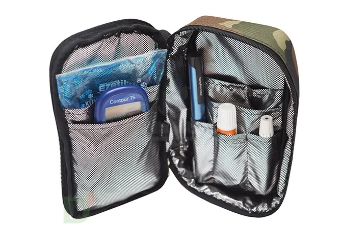 Термосумка DIALINE красная 100*220*50 (с гелевым пакетом)