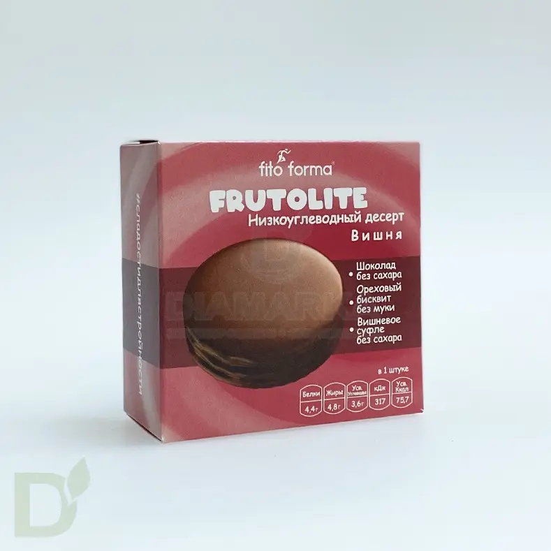 Печенье-суфле низкоуглеводное FrutoLite Вишня 55 г