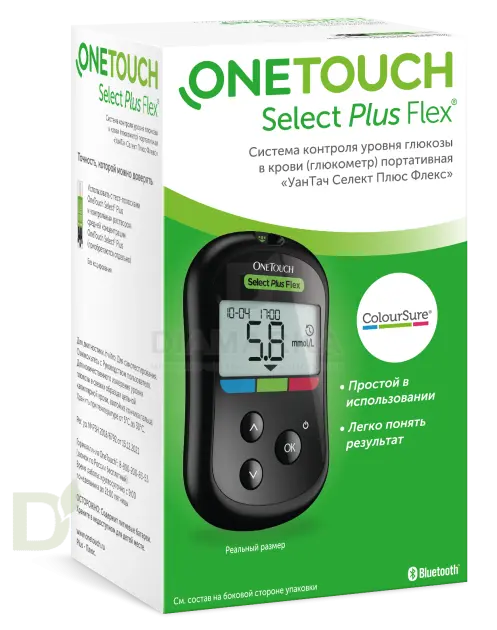 Глюкометр OneTouch Select Plus Flex