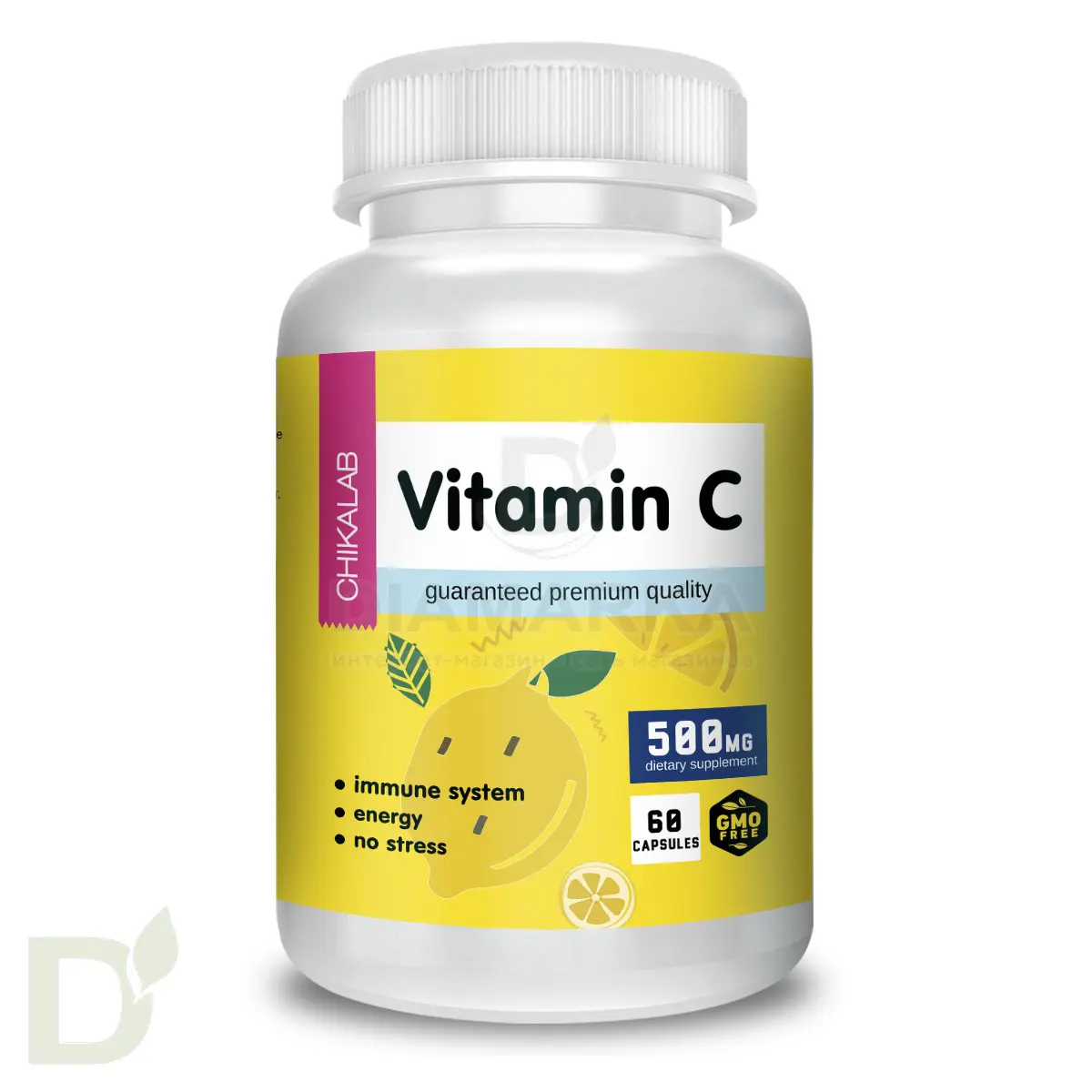 Витамины CHIKALAB Витамин С 60 табл