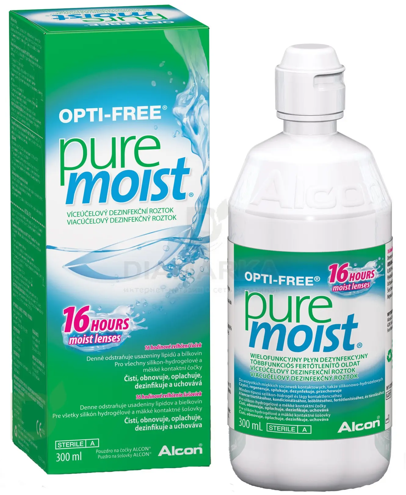 Раствор Опти-Фри PureMoist, 300 мл