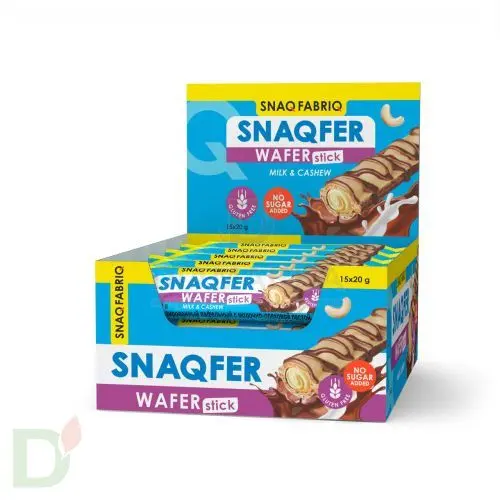 Вафли Snaq Fabriq WAFER неглазированные со сливочным вкусом 120гр