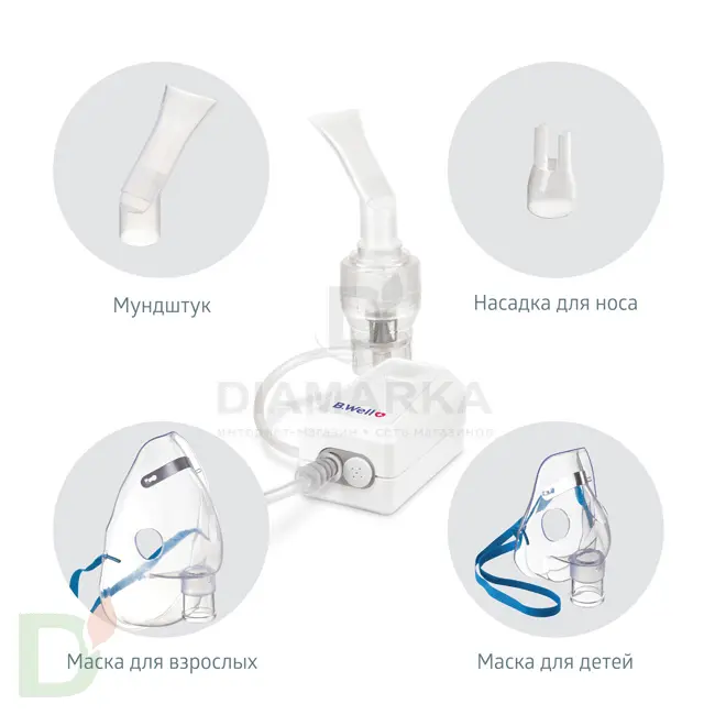 Отзывы: Ингалятор компрессорный B.Well WN-115K желтый [wn-115 k]